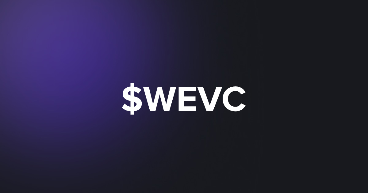 BRC20 $WEVC