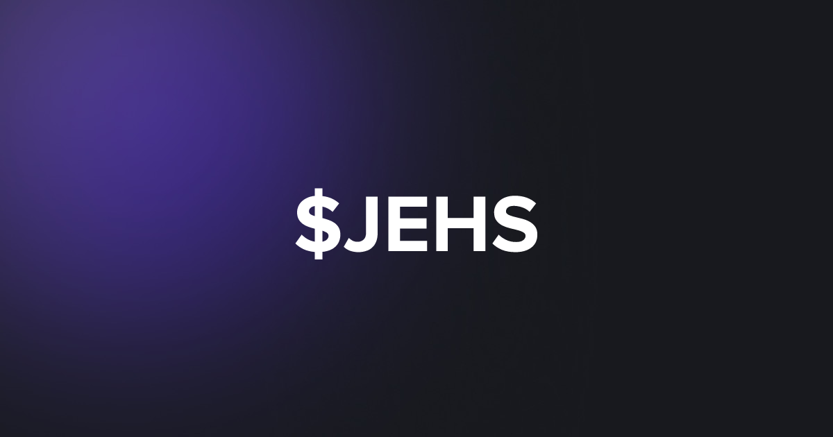 BRC20 $JEHS