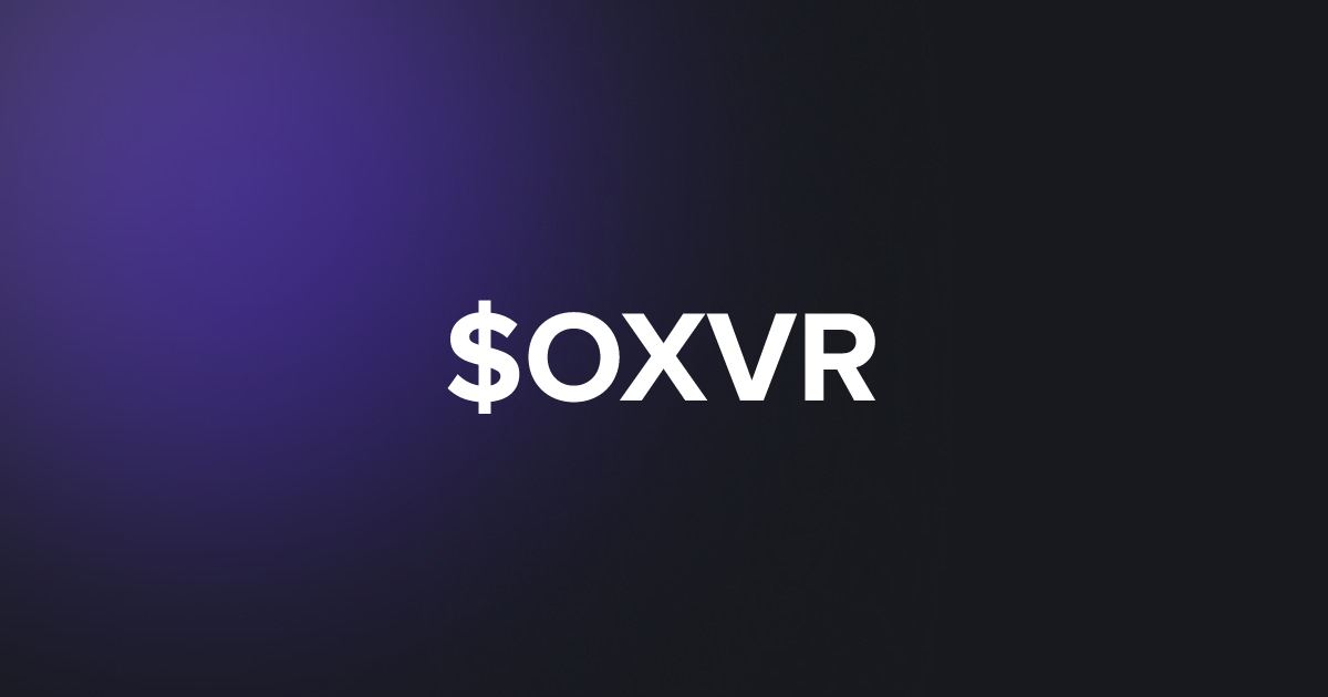 BRC20 $OXVR