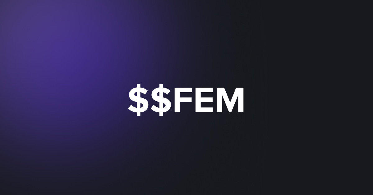 BRC20 $$FEM