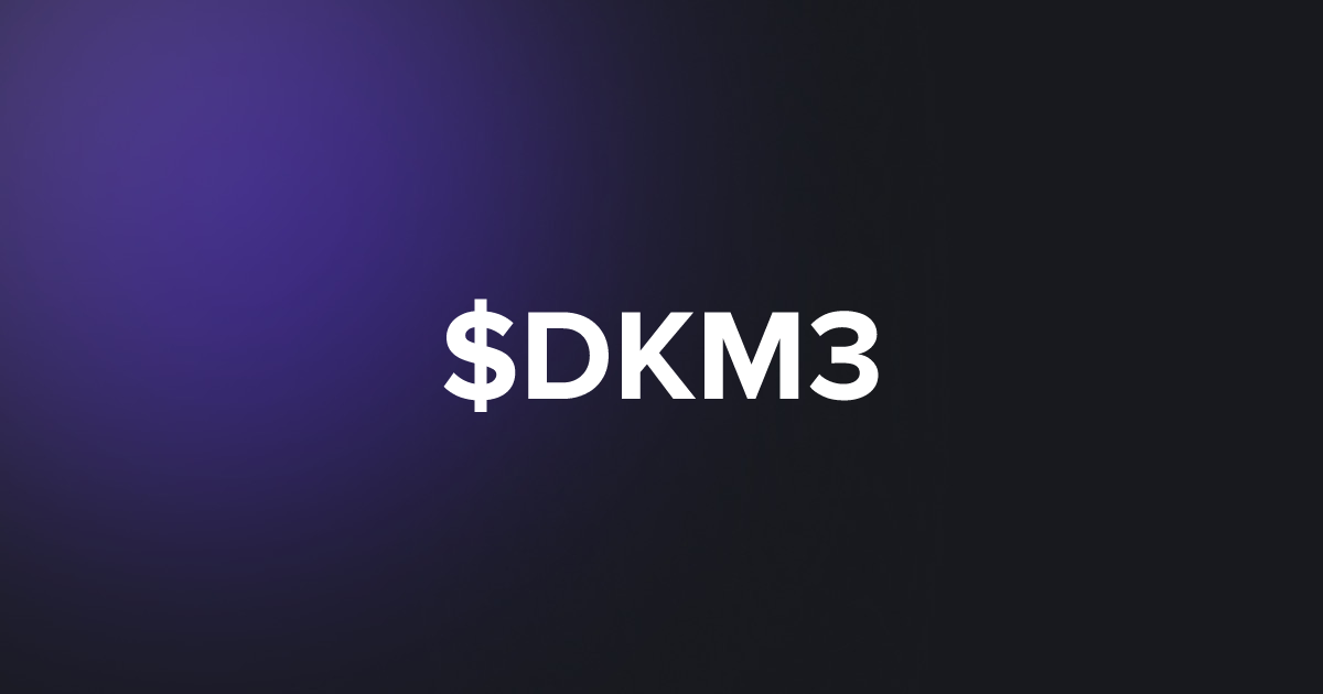 BRC20 $DKM3