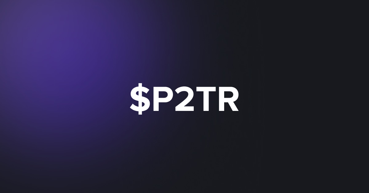 BRC20 $P2TR