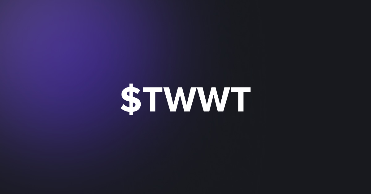 BRC20 $TWWT