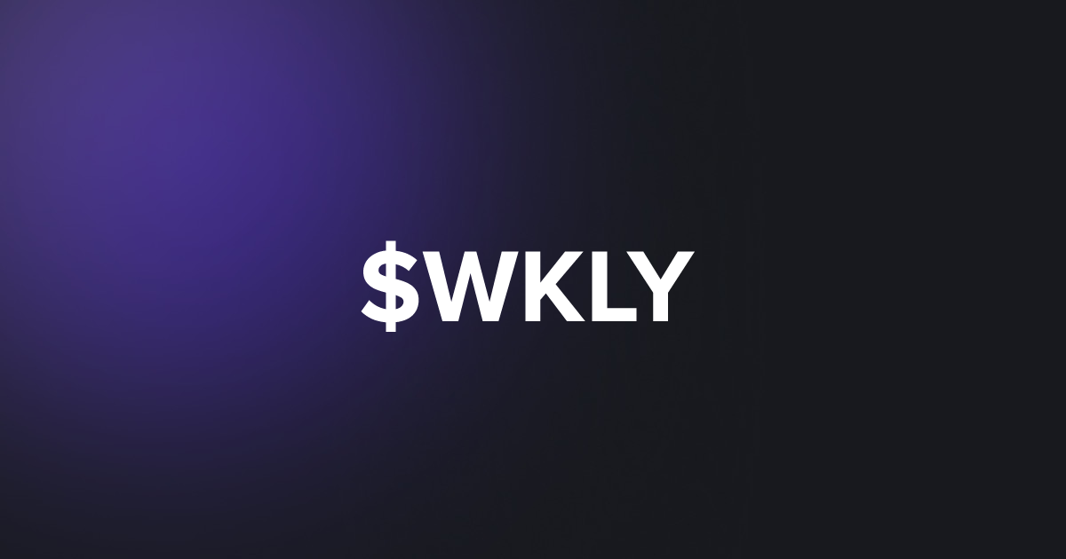 BRC20 $WKLY