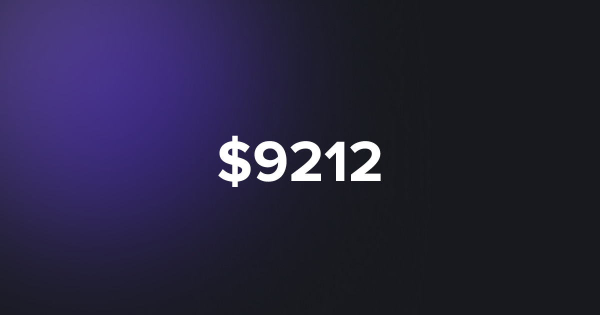 BRC20 $9212