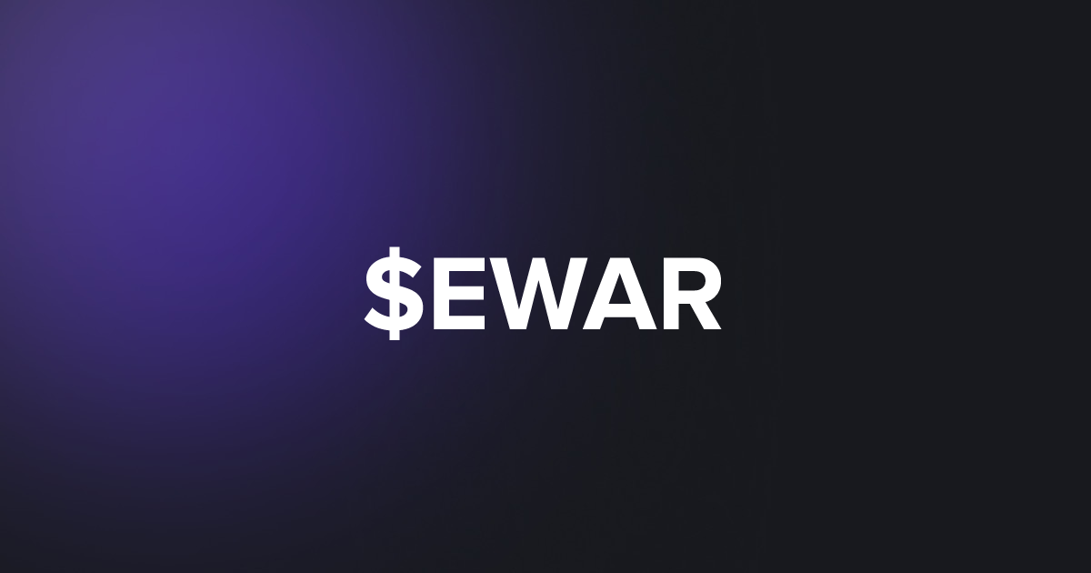 BRC20 $EWAR