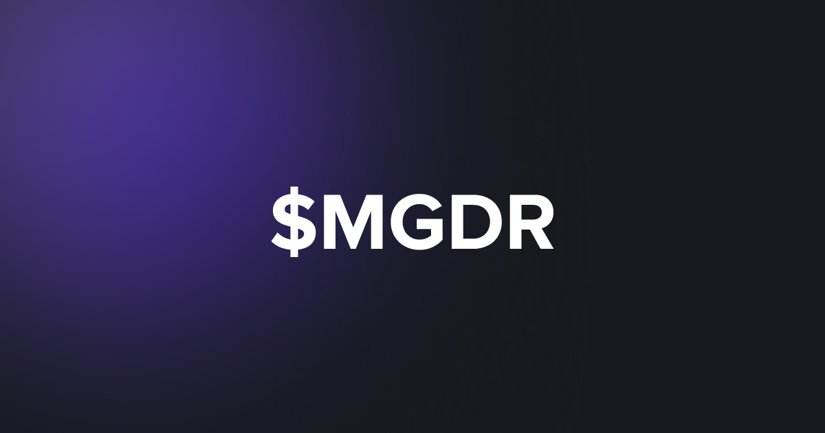 BRC20 $MGDR