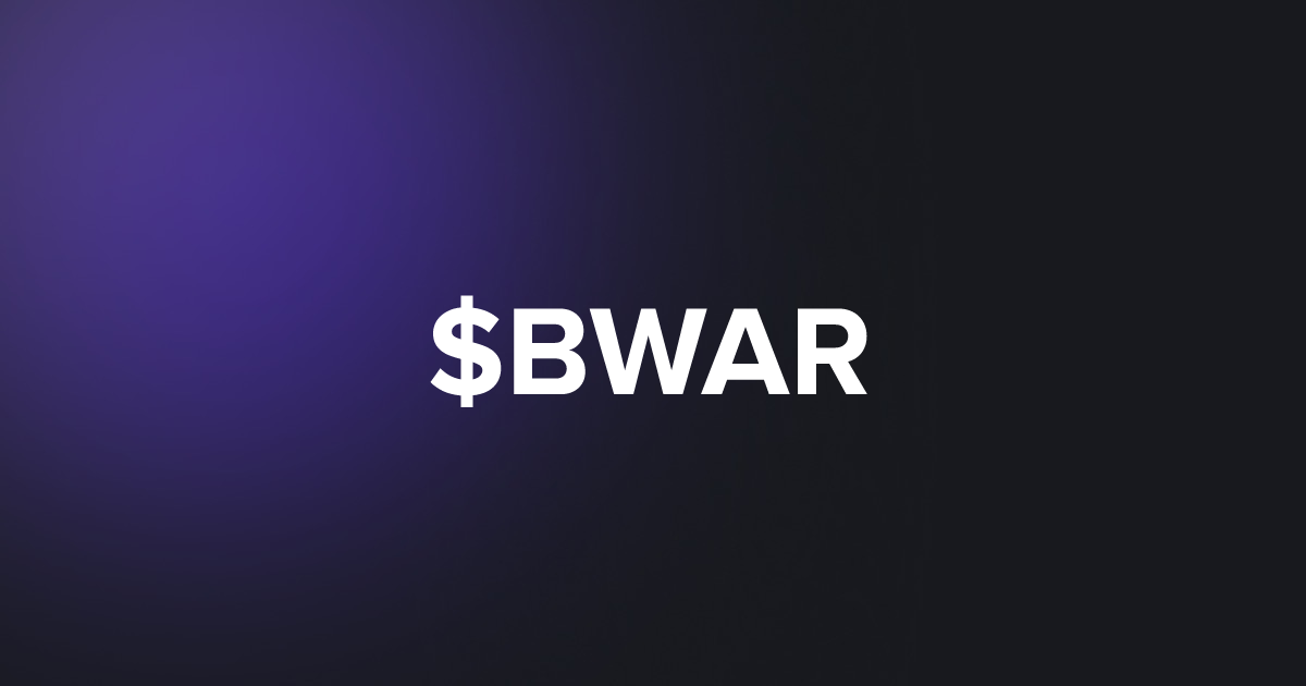 BRC20 $BWAR
