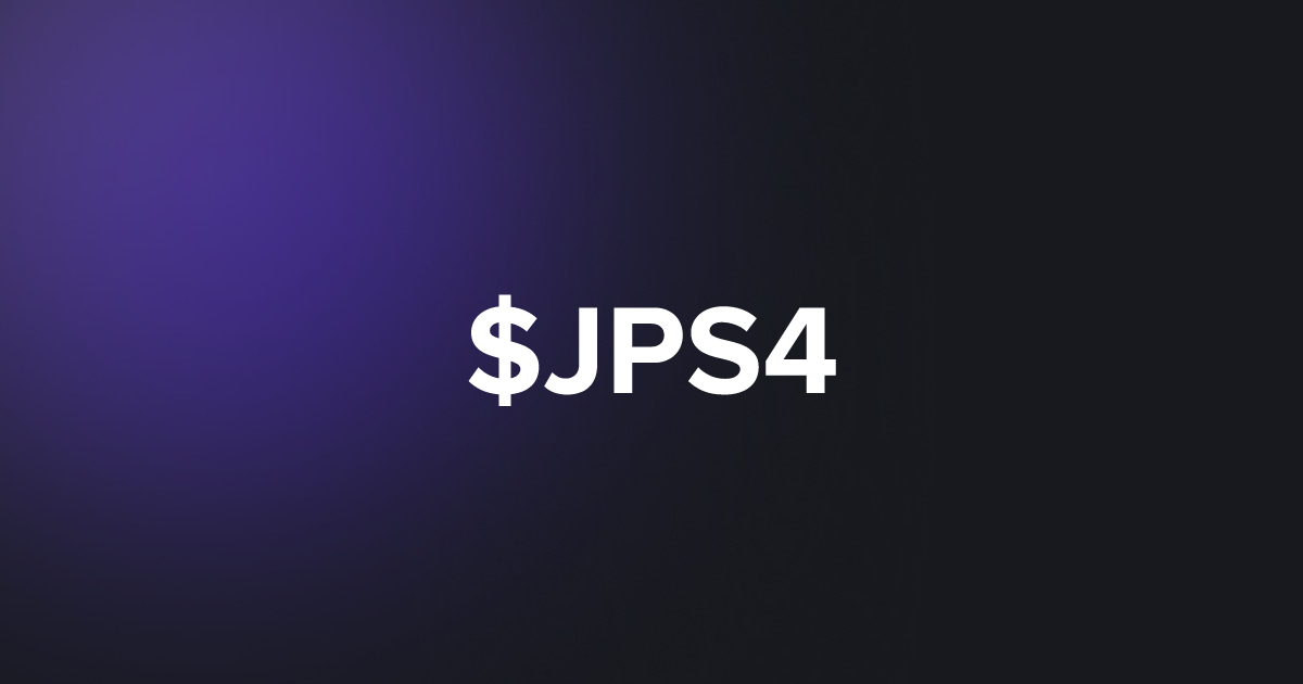 BRC20 $JPS4