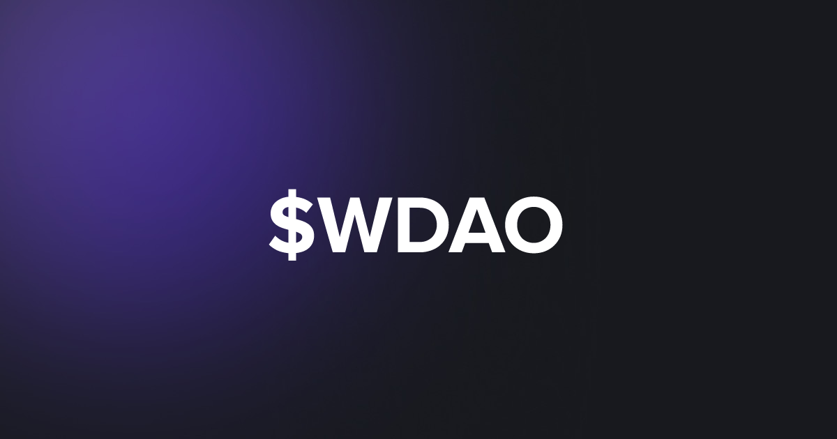 BRC20 $WDAO