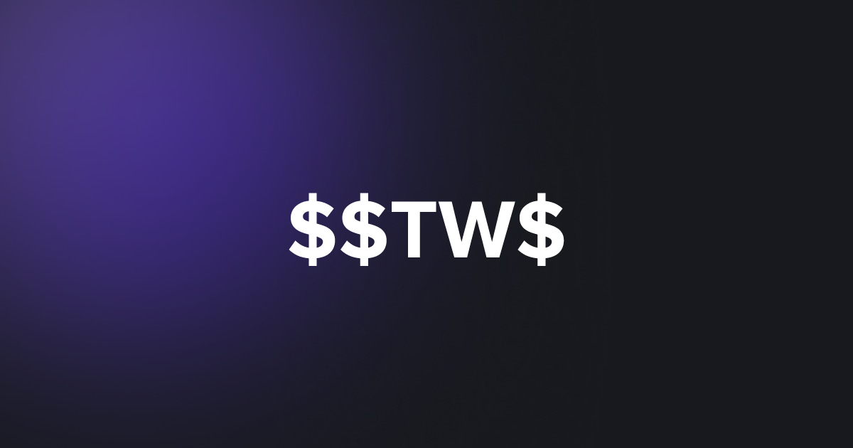 BRC20 $$TW$