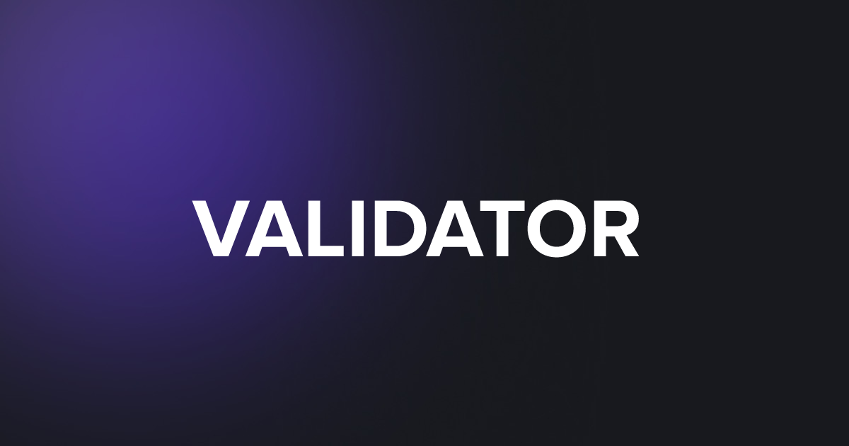 TAP VALIDATOR