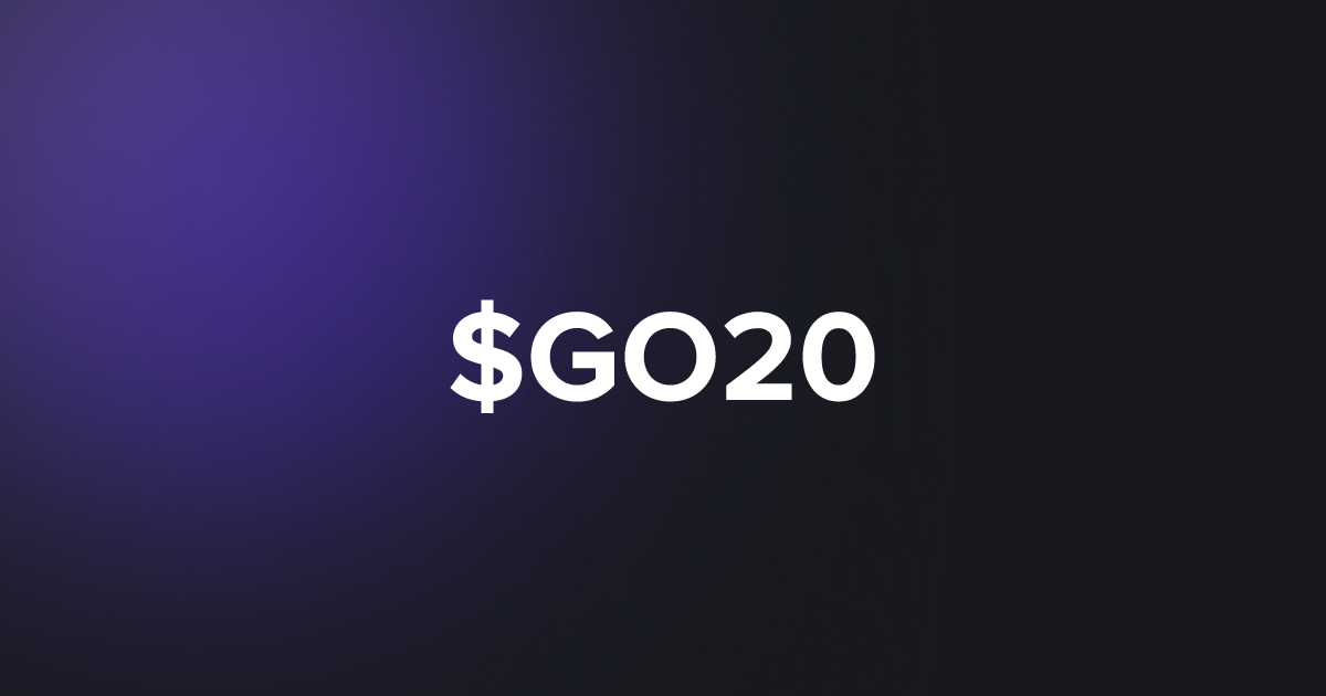 BRC20 $GO20