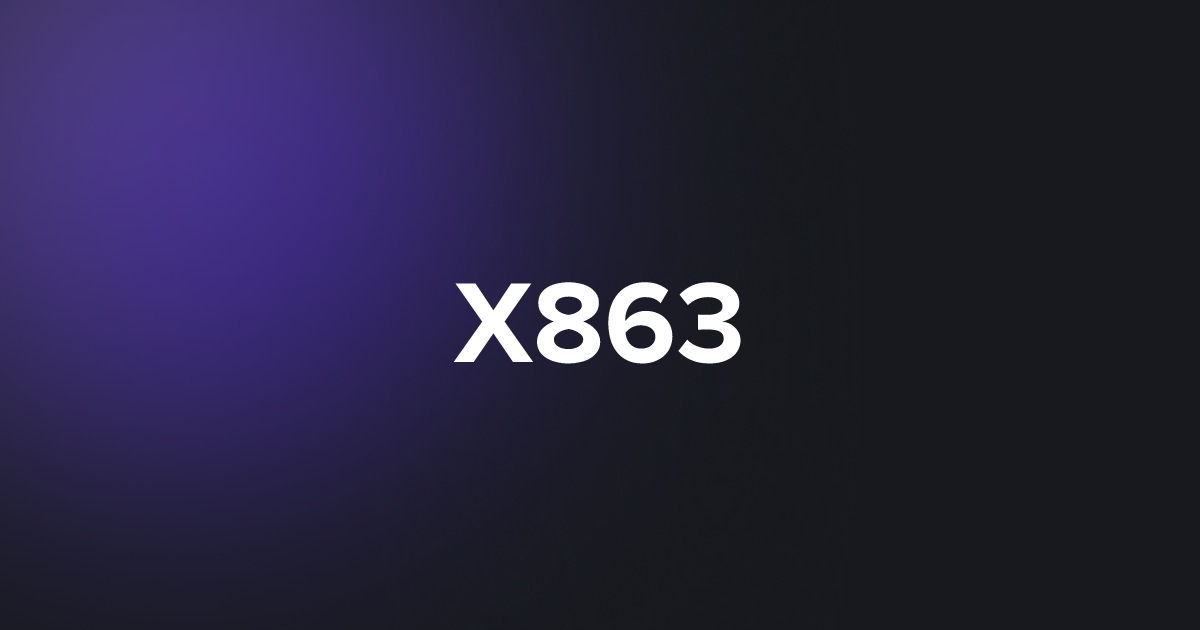 BRC20 X863