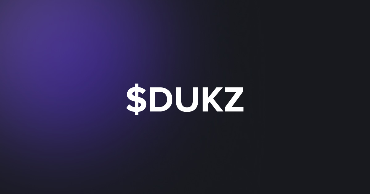 BRC20 $DUKZ