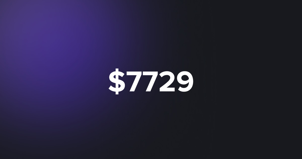 BRC20 $7729
