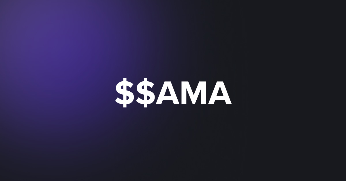 BRC20 $$AMA