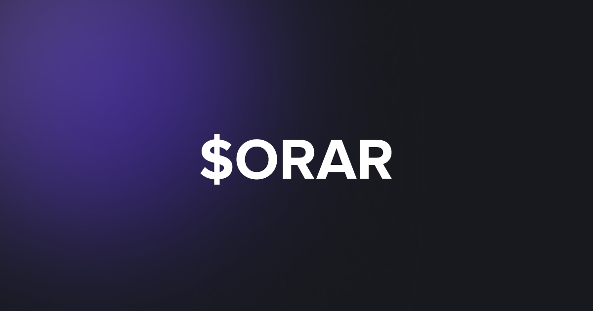 BRC20 $ORAR