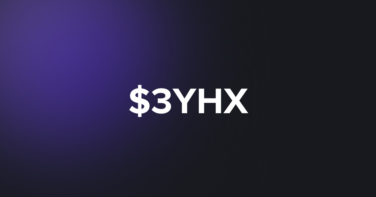 BRC20 $3YHX