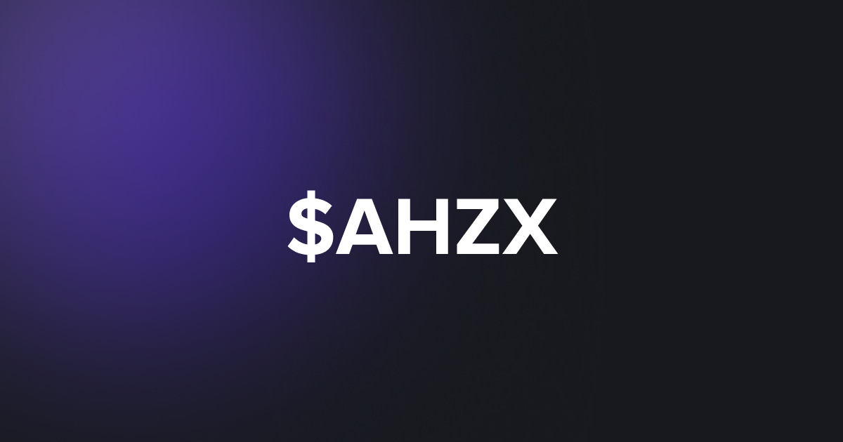 BRC20 $AHZX