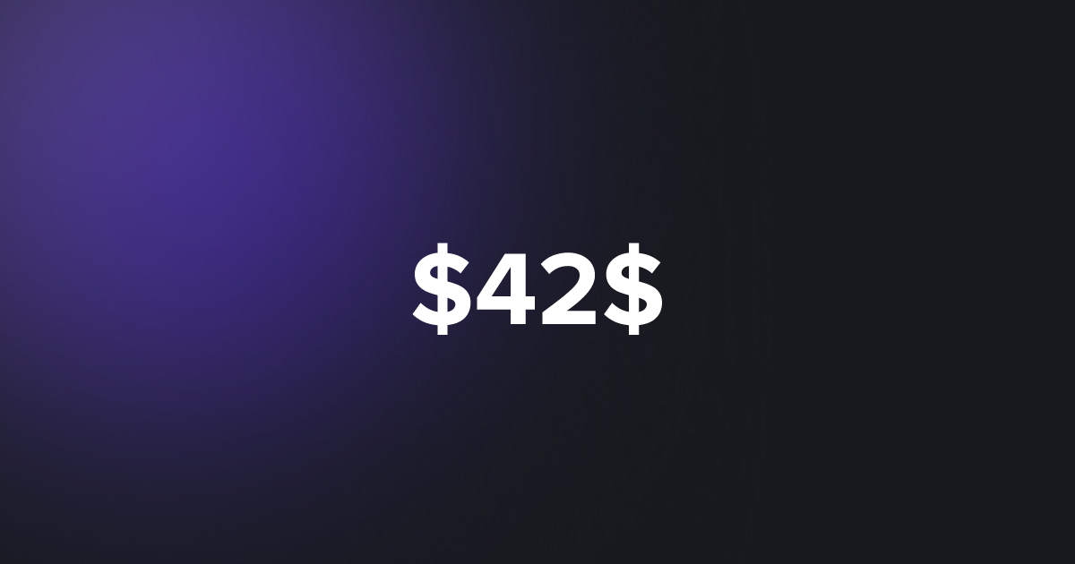 BRC20 $42$
