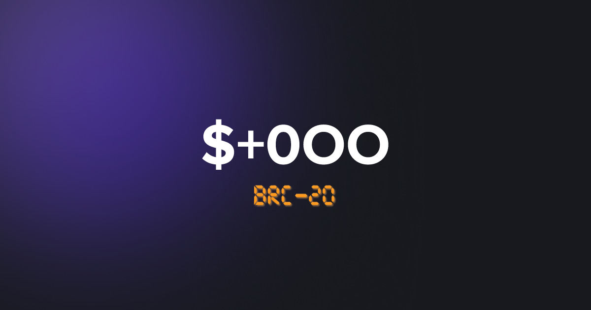 BRC20 +0OO