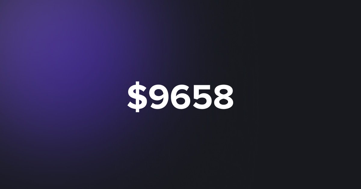 BRC20 $9658