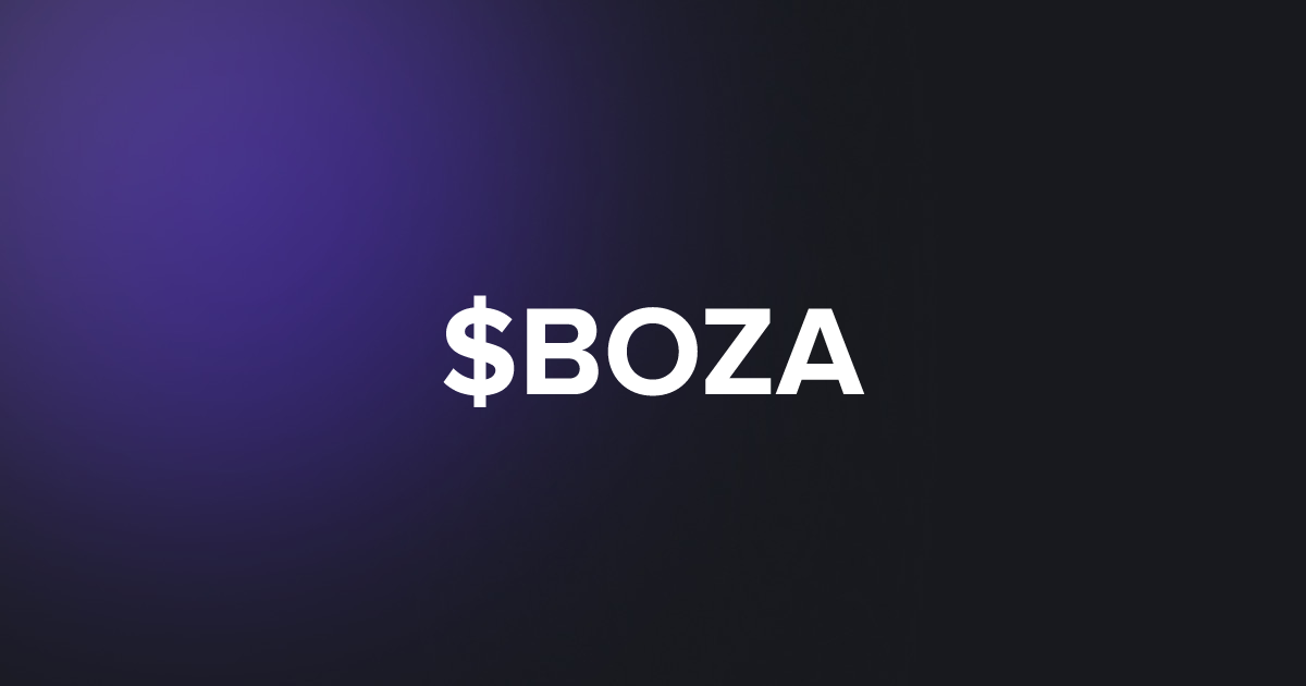 BRC20 $BOZA
