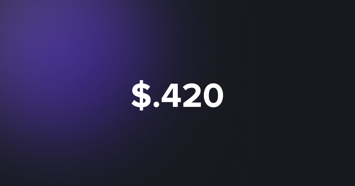 BRC20 $.420