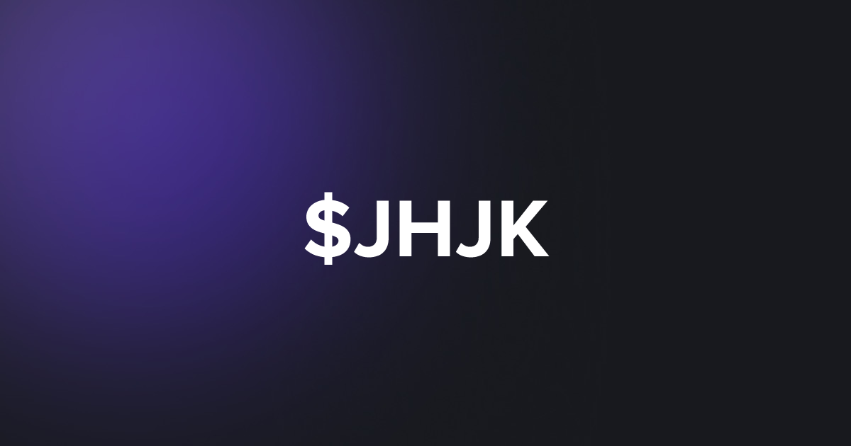 BRC20 $JHJK