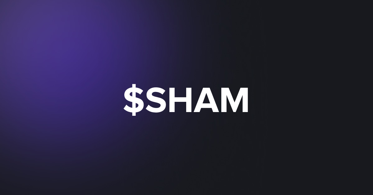 BRC20 $SHAM