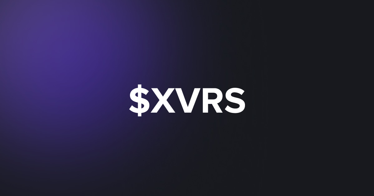 BRC20 $XVRS