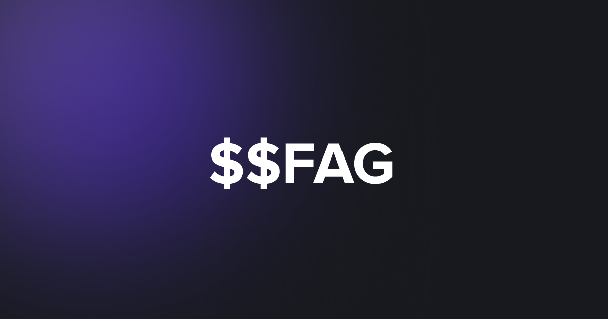 BRC20 $$FAG