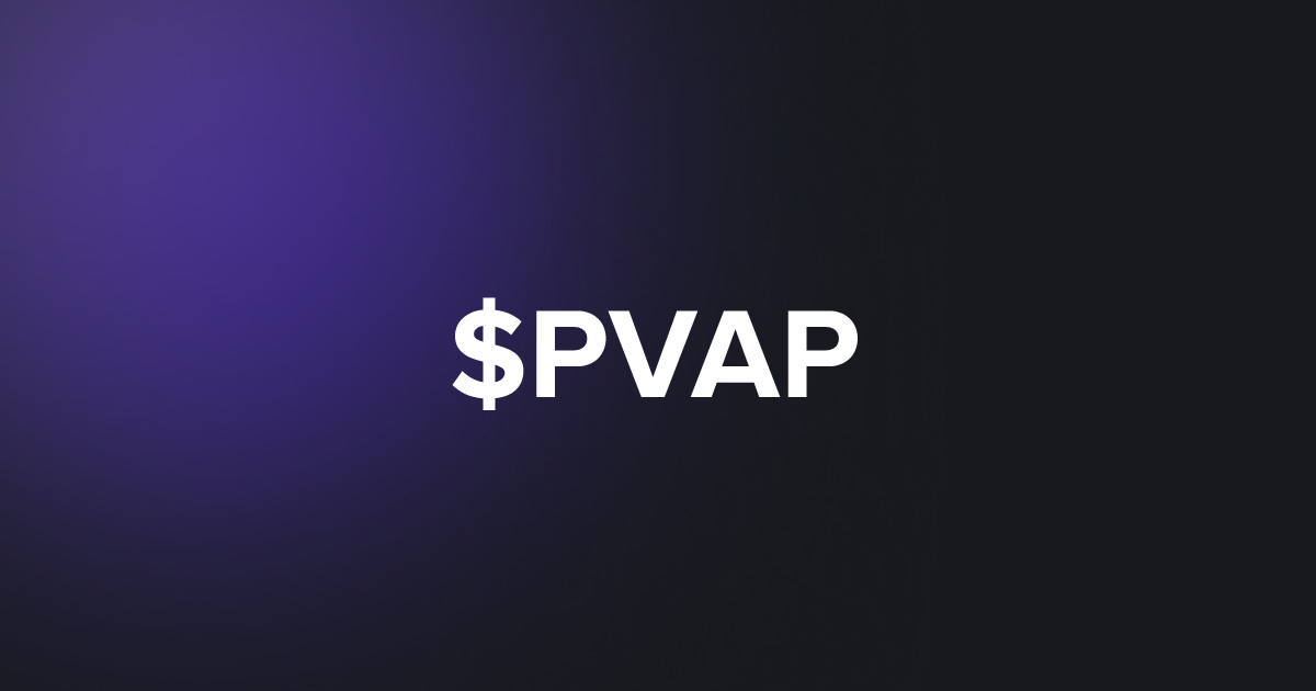 BRC20 $PVAP