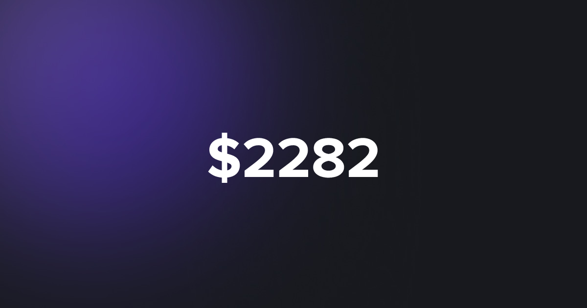 BRC20 $2282