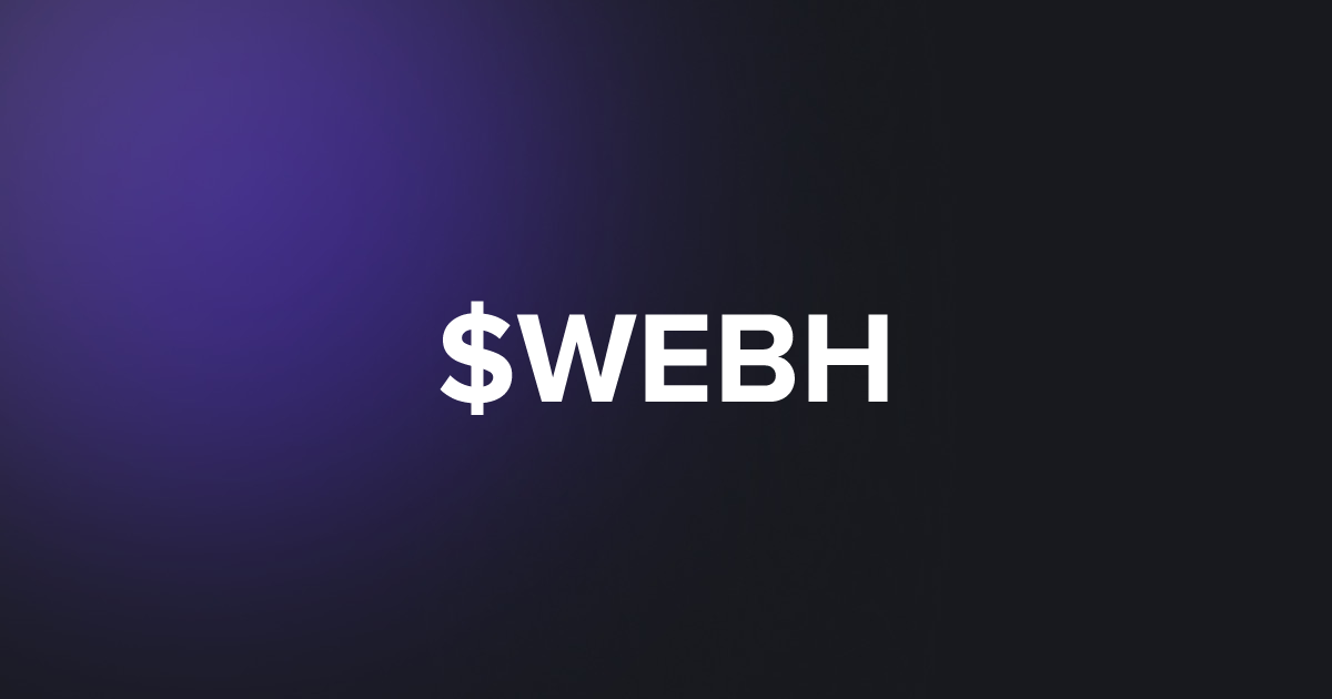 BRC20 $WEBH