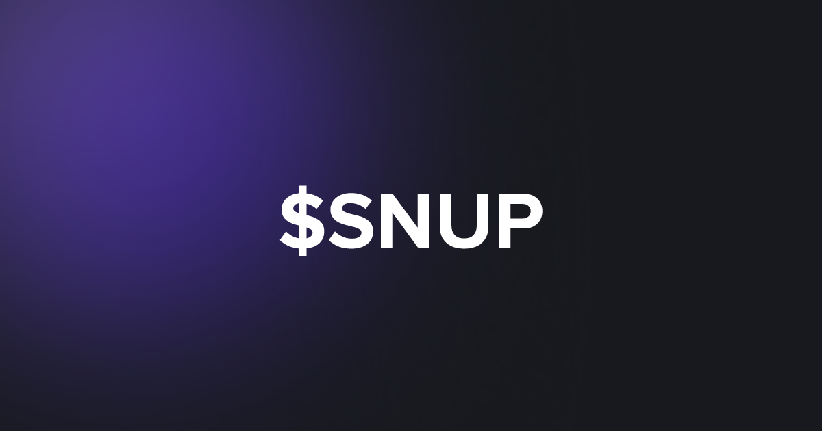 BRC20 $SNUP