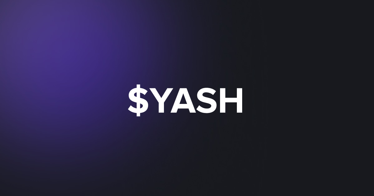 BRC20 $YASH
