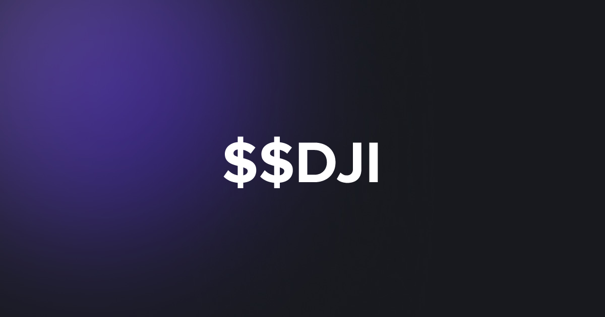 BRC20 $$DJI