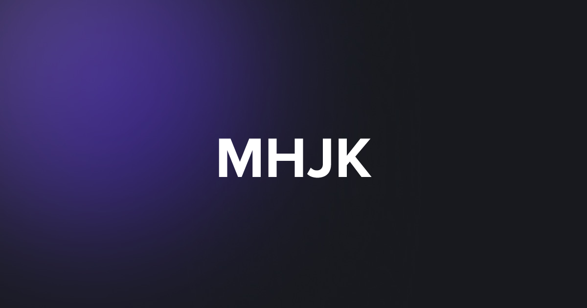 BRC20 MHJK