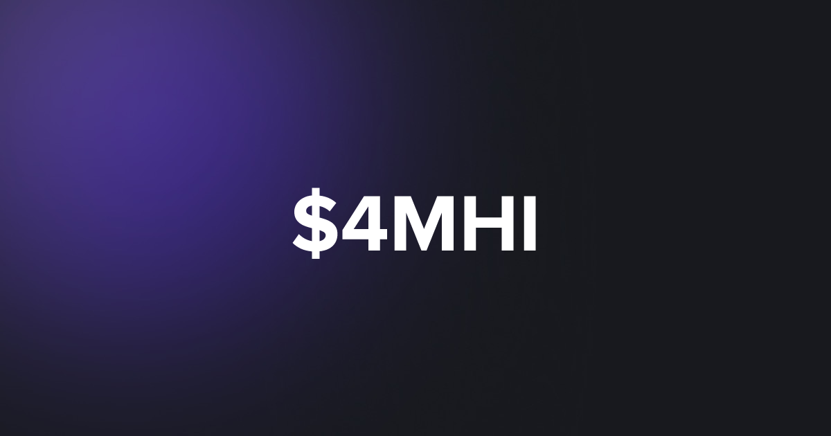 BRC20 $4MHI