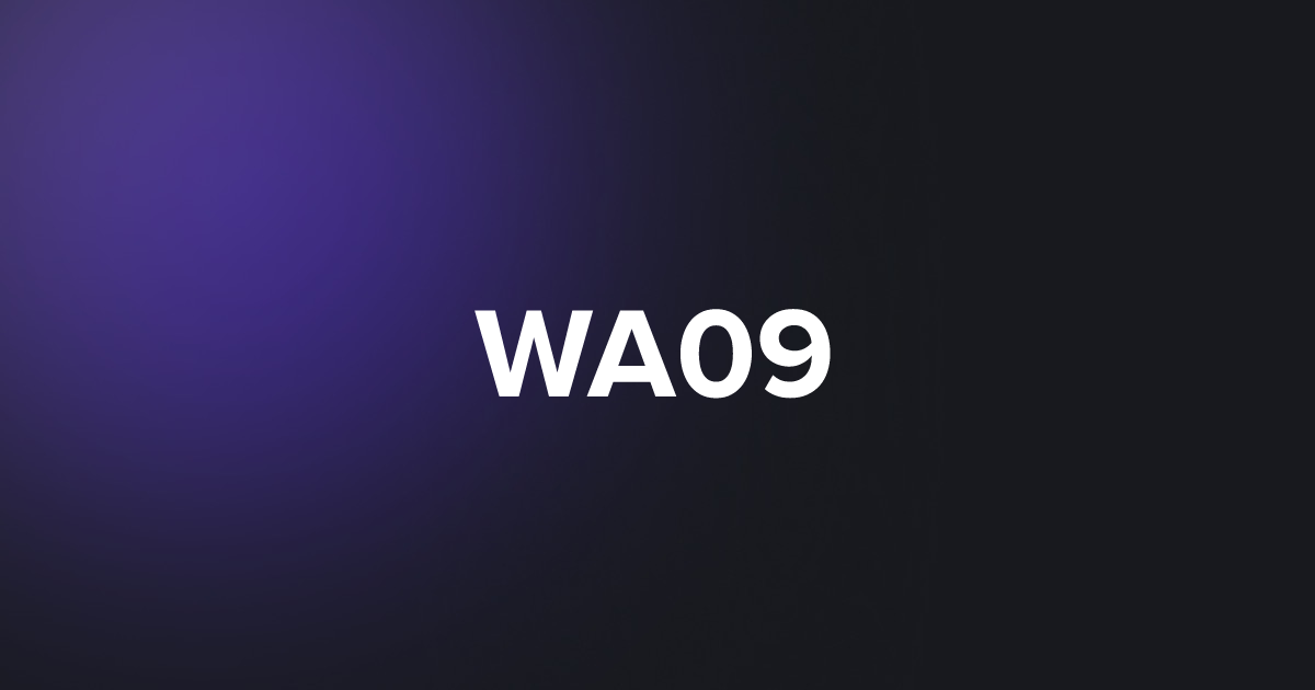 BRC20 WA09
