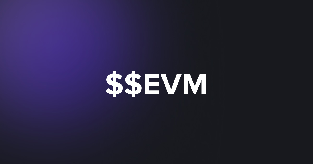 BRC20 $$EVM