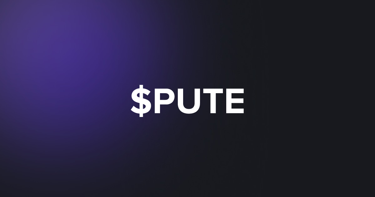 BRC20 $PUTE