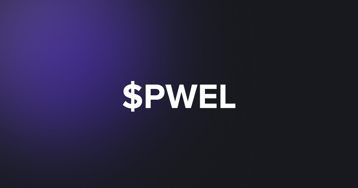 BRC20 $PWEL