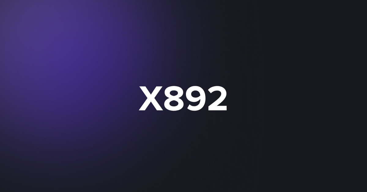BRC20 X892