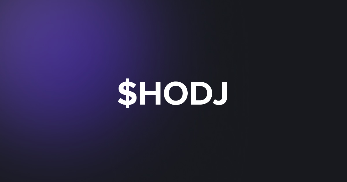 BRC20 $HODJ