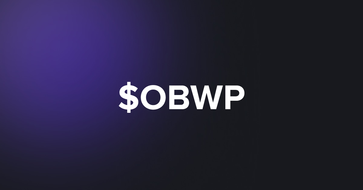 BRC20 $OBWP