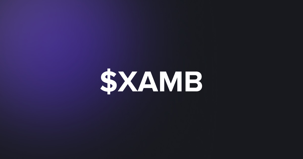 BRC20 $XAMB