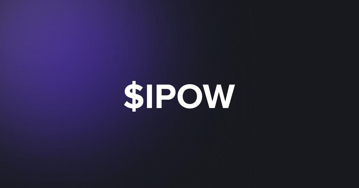 BRC20 $IPOW